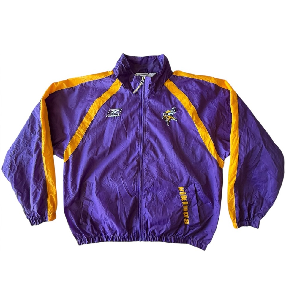 Vintage Reebok Minnesota Vikings NFL Jacket, Large